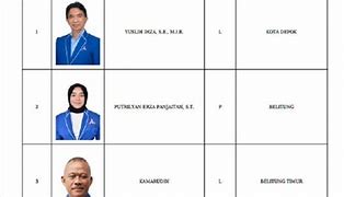 Caleg Dprd Jakarta Dapil 7